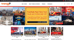 Desktop Screenshot of citysightseeingnewyork.com